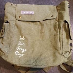 Beatles Olive Green Backpack